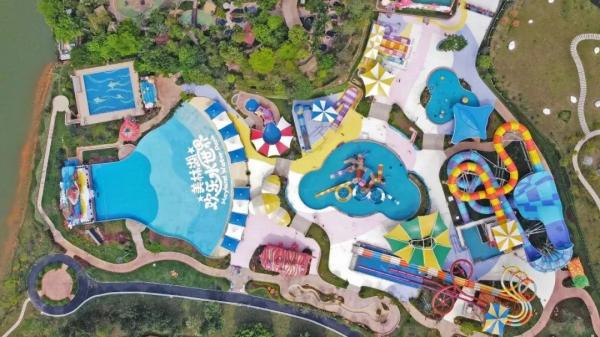 娯楽主題水公園/水スライドの最もよい価格の多重トラック スライド