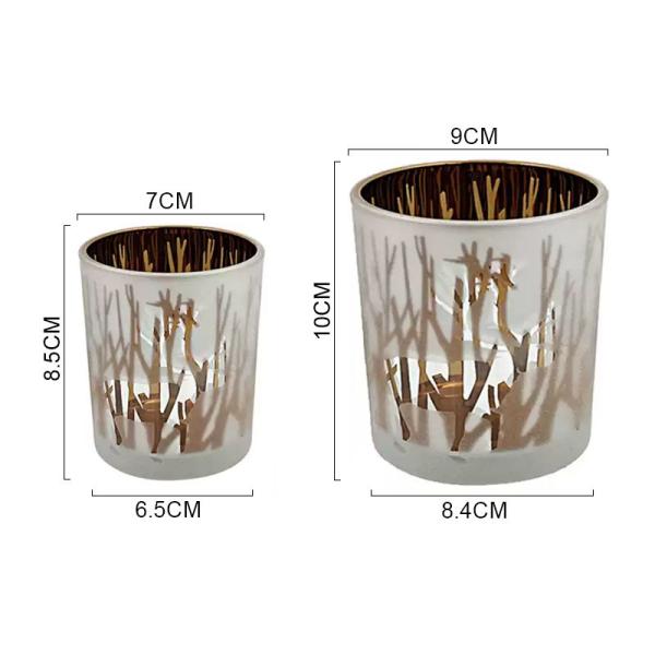 Grosse commande Bouteilles de bougies soufflées par la bouche personnalisées