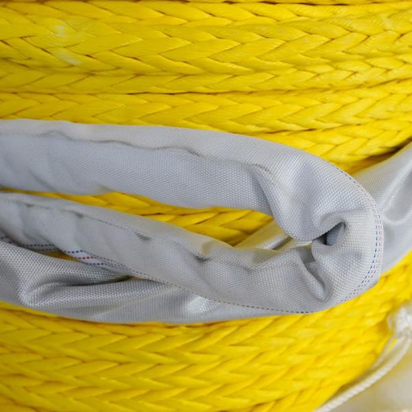 High Strength 10mm 12mm 12 Strand Uhmwpe Fiber Braid Line Marine Sail Rope Yacht