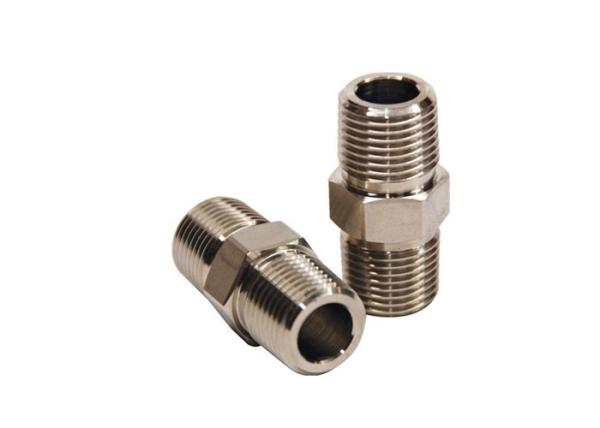 NPT Threaded Alloy Steel Pipe Fittings Alloy Steel A182 F12 3 / 4 Hex Nipple