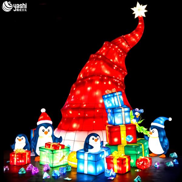 Large-scale Christmas Outdoor LED Lighting Installation
