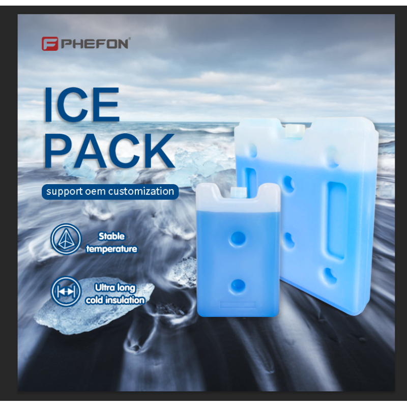 Freezer Safe Reusable Gel Ice Pack Non Toxic Gel Inside Durable Plastic Supports Customize Perfect For Medical Food Transport And Sports Recovery