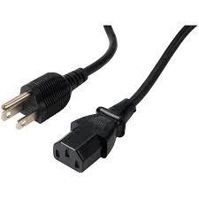 Cabo de alimentação norte-americano da aplicação home com o conector C19 do IEC 60320