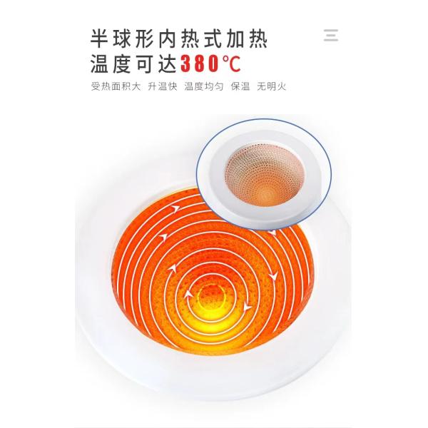 Advanced 10000ml Heated Mantle for Laboratory Digital Display and Magnetic Stirring