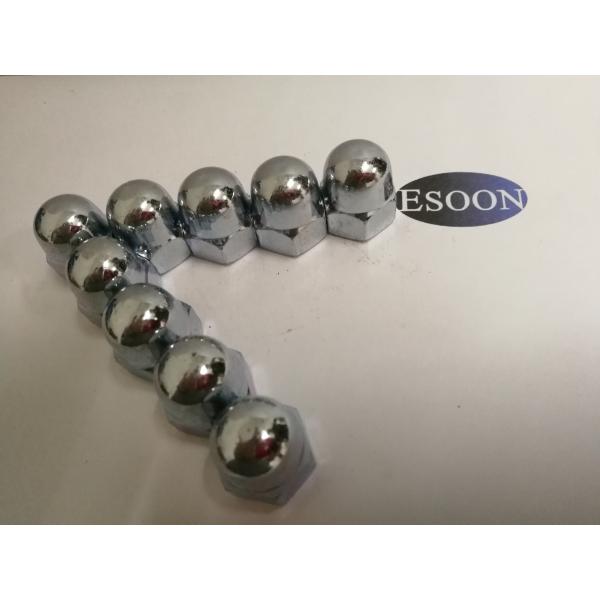 M12-1.75 DIN1587 Acorn Nuts Carbon steel Grade 4 Zinc plated surface