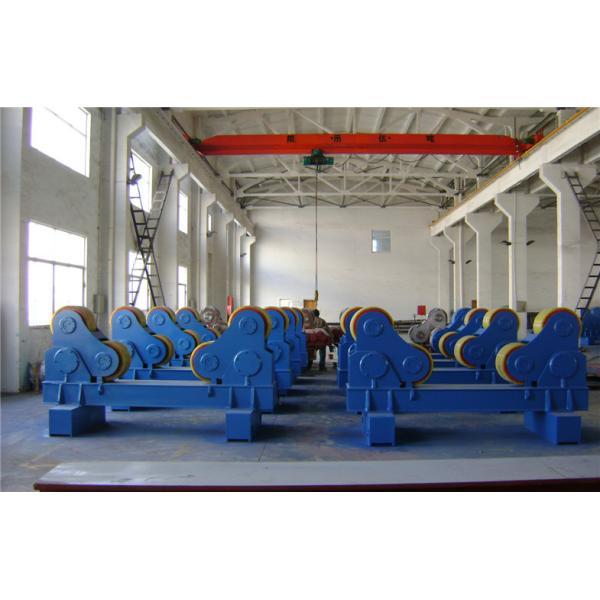 5T - 60T Pipe Welding Rotator Self Aligning With Rubber Rollers
