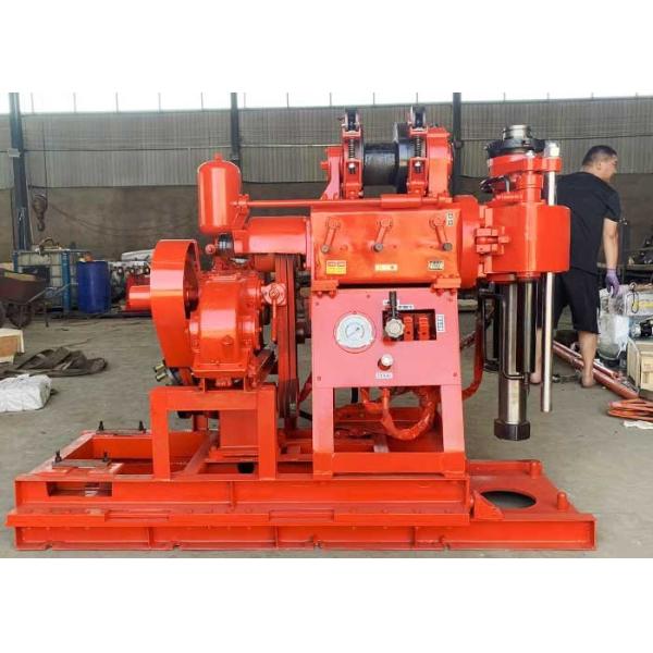 Hydraulic 130m Borehole Drilling Truck 75-90° Drilling Angle