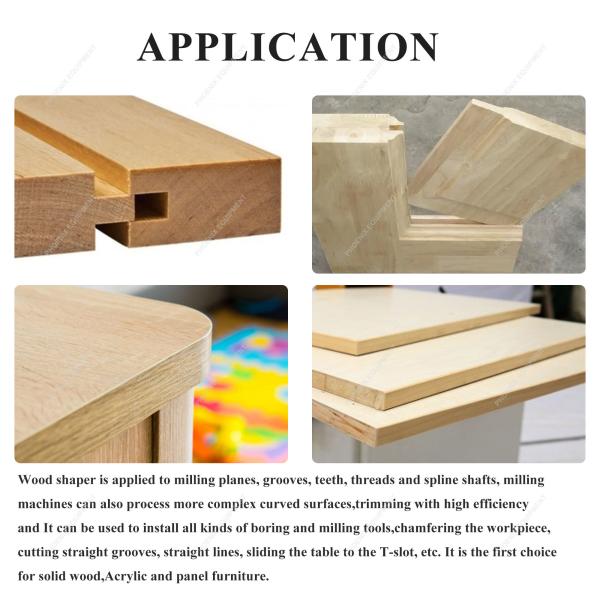 MX5115 Vertical High Speed Woodworking Milling Router Machine for Easy Wood Milling