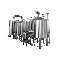 Réservoir de cuivre rouge de trois navires d'équipement de bière de métier de l'hôtel 1000L