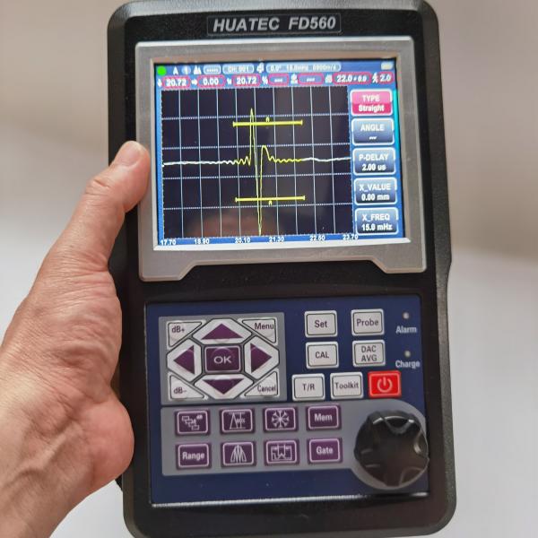 HUATEC 20-2000Hz 超音波欠陥検出器 FD560 拒絶抑制 0 ~ 80% 全画面高さ