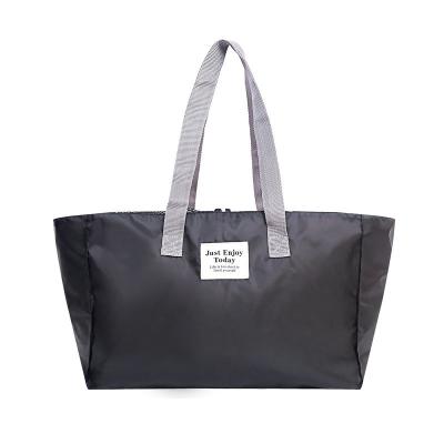 33*11*23cm Foldable Oxford Tote Bag Outdoor Travel Waterproof