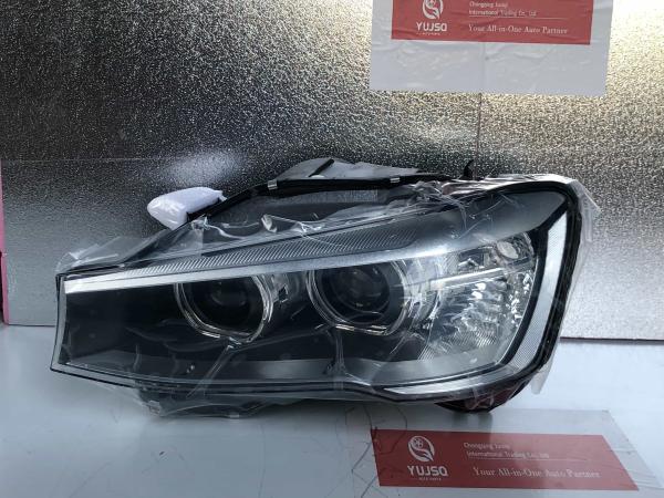 Steering Left Automotive Head Lamp 63117401137 For BMW F02
