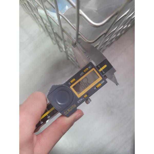 En acier inoxydable 304 paniers de rangement en treillis métalliques pour équipements hospitaliers et système de stérilisation