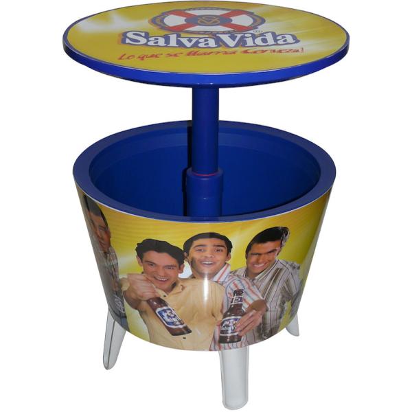 Коробка охладителя 49.5ДС57Хкм таблицы на открытом воздухе современного многофункционального белого цвета пластиковая