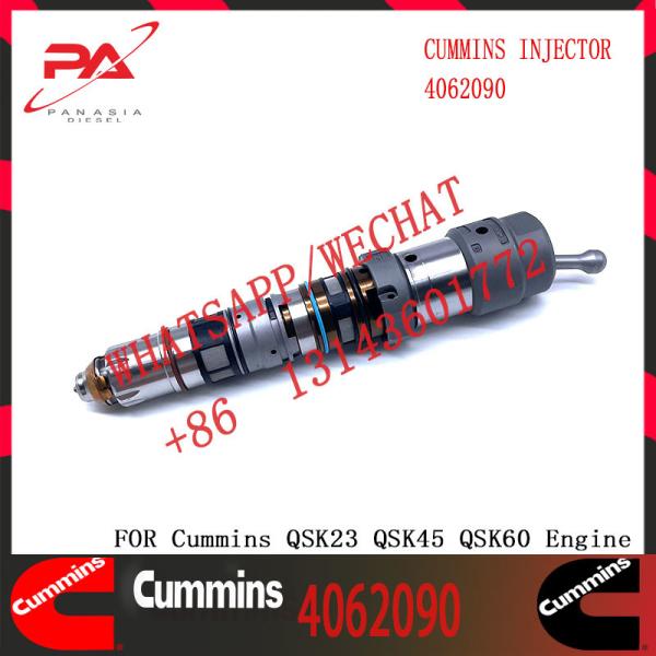 Injetor de combustível 4902827 da peça sobresselente do motor diesel da máquina escavadora do trator do caminhão QSK23 4077076 4062090