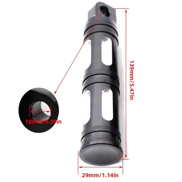 Logo Customization Accepted Aluminum Motorcycle Footrest for Harley Sportster Touring