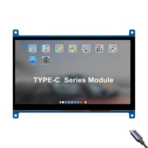 Módulo de visualización LCD TFT de 7 pulgadas, con interfaz PCBA TYPE-C, resolución 1024X600, 350c/D