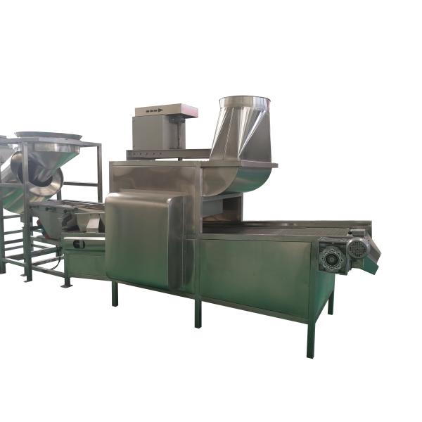 5.1kw 304 Stainless Steel Peanut Cooling Cashew Nut Machine