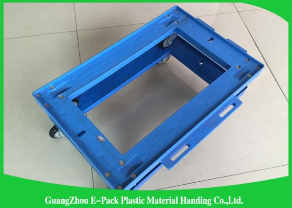 Zorra movente resistente de dobramento, Dolly Cart plástica antiestática 61q2 * 412 * 145mm