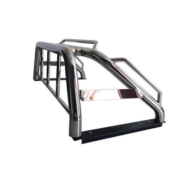 4x4 Pickup Part Sliver Sport Truck Roll Bar For Hilux Vigo Revo Navara