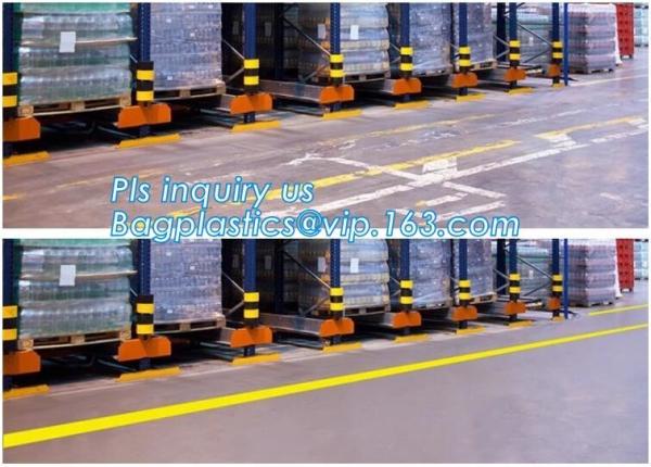 Flame Retardant Vehicle Reflective Tape Vinyl Tape BOPP Packing Tape For Packaging yellow, blue, pure white