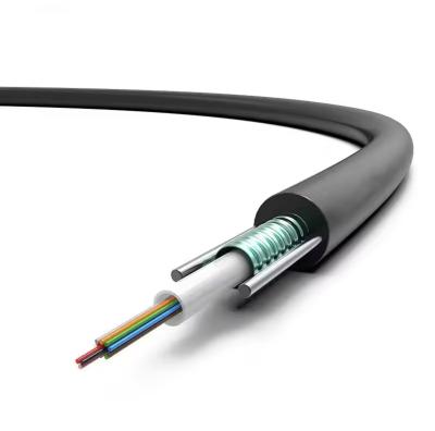12 Core Single Mode Fiber Optic Cable G652D GYXTW Fiber Cable