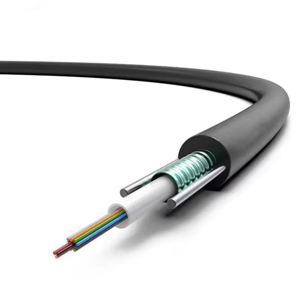 12 Core Single Mode Fiber Optic Cable G652D GYXTW Fiber Cable