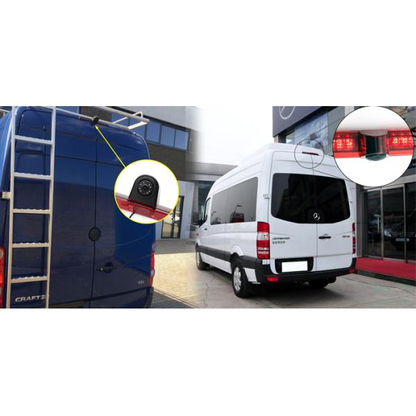 Car Brake Light For Mercedes Benz W906 Sprinter Volkswagen VW Crafter LED Light Rear View Backup Camera PG-684C