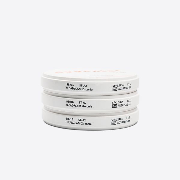 Dental Pmma Block Designed for Temporary Crowns Bridges Full Dentures and Partial Dentures with High Mechanical Strength