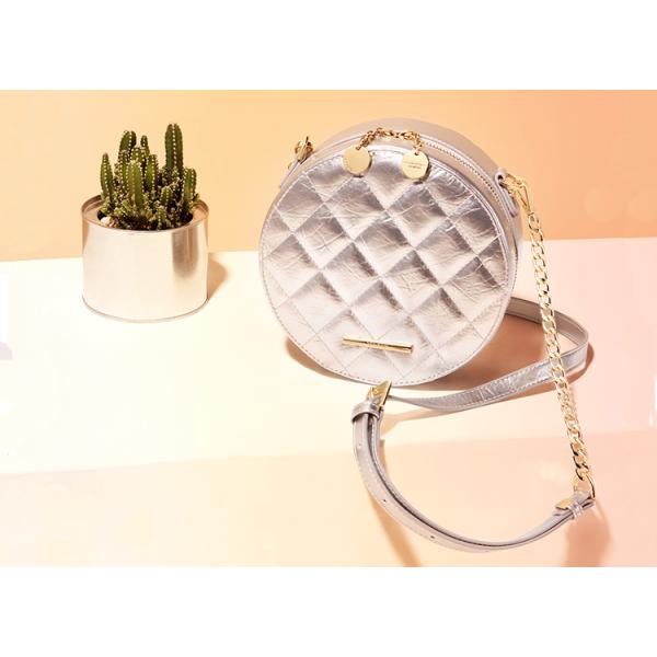 Small round new Korean version of joker women's bag fashion chain style one-shoulder cross-body bags