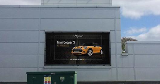 BMW Dealer Center with TBC E series Outdoor P8mm Durable Quality High Brightness