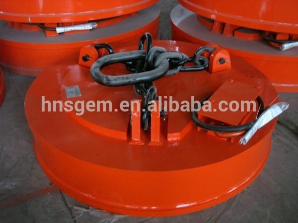 Powerful Electric Lifting Magnets Grade C Strong Excitation Control System