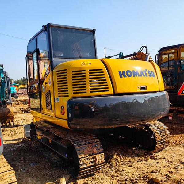 Japanese Imported Original Used Compact Excavator Komatsu PC60-8 0.3m3 Bucket Capacity