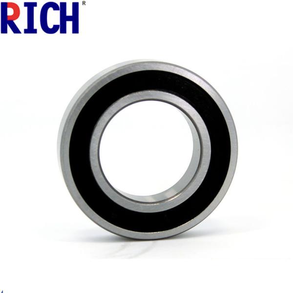 Automotive 2 RS Seal Ball Bearing 6007 Anti Wear Single Row For Roller Skate