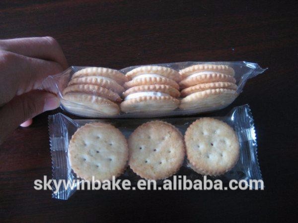 Машина упаковки печенья моторов сервопривода Skywin автоматическая