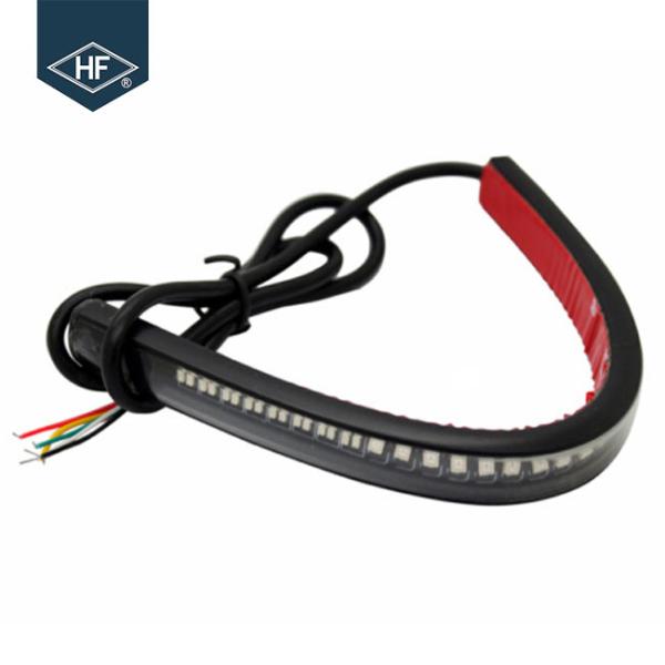 Flexible Soft 12V Aftermarket Motorcycle Lights Strip For Rear Tail Brake Stop