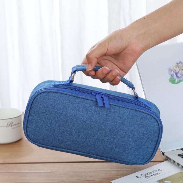 Мешок карандаша емкости случая карандаша Оксфорда OEM большой большой для предназначенных для подростков девушек мальчиков обучает студентов