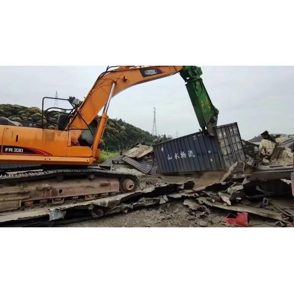 Excavadora de acero Hardox 450 Tijeras de demolición hidráulica