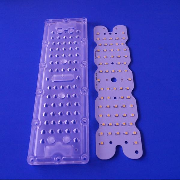 el grado vertical 80x150 64pcs de la luz de calle de la lente de 50W 3030 LED SMD 3030 llevó el módulo