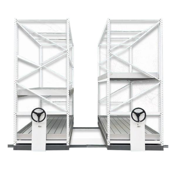 Movable Multi Tier Seedbeds Greenhouse Rolling Tables For Maximize Yield