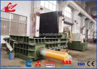 Presse à emballer inoxydable résistante 74kW de compacteur de mitraille de tuyaux d'acier de tubes de cuivre