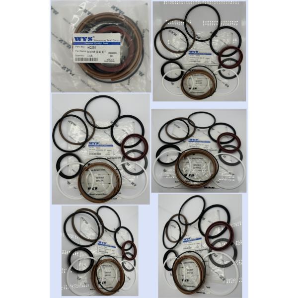 WYS Original Parts DH250 High Quality Excavator Repair Parts Boom Seal Kit For CATERPILLAR KOMATSU HYUNDAI HITACHI