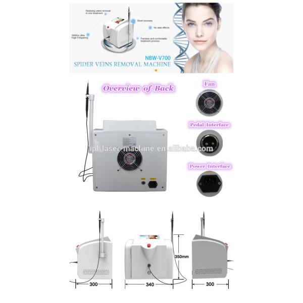 2 working modes with 30MHZ high frequency vascular vein removal equipment