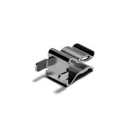 Laiton nickelé du support 250V de fusible de bâti de carte PCB d'agrafe de 3AG 6x30mm
