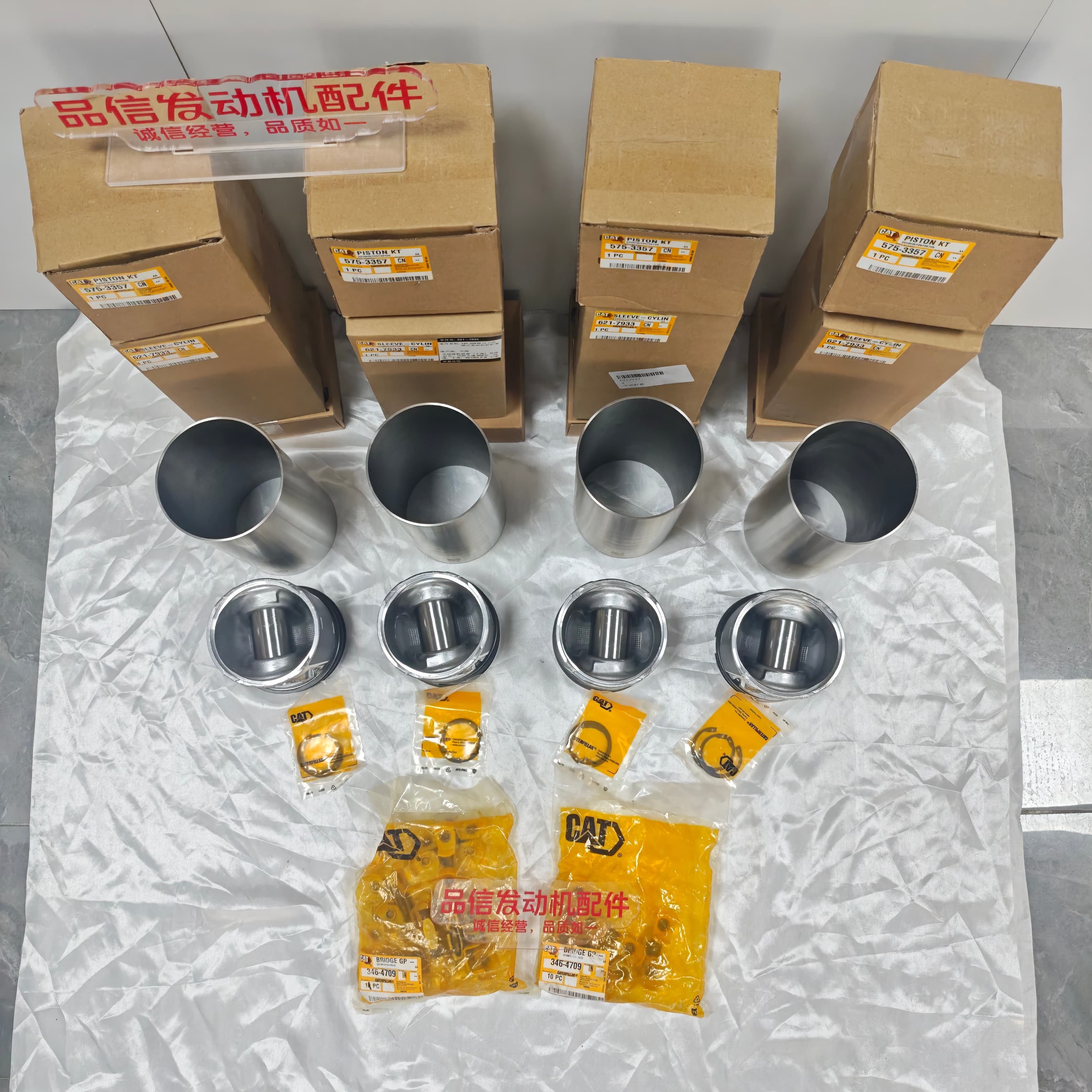 CAT Genuine Parts C6.6 C7.1 Cylinder Liner Assembly Piston KIT Engine parts