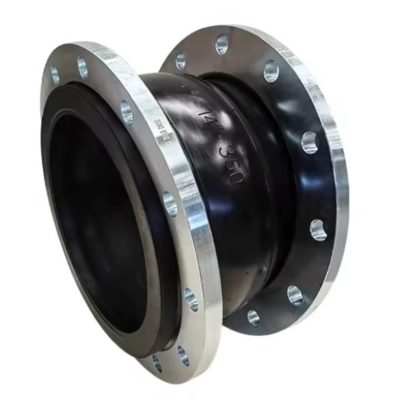 Dn350 Ansi Flanged Rubber Expansion Joint Stainless Steel Flexible Joint Flange Type