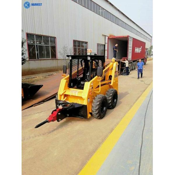 Minicargadora de 700 kg JC45 con varios accesorios en oferta en República Dominicana