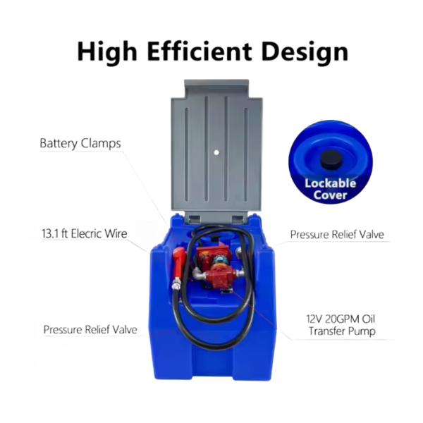 Специальный резервуар для ротационной формовки и машиностроения Дизельный резервуар подходит для различных размеров