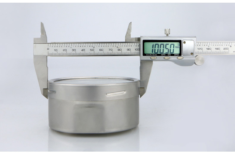 100mm 304ss Manometer Diaphragm Seal Pressure Gauge for Air Pressure Measuring Device