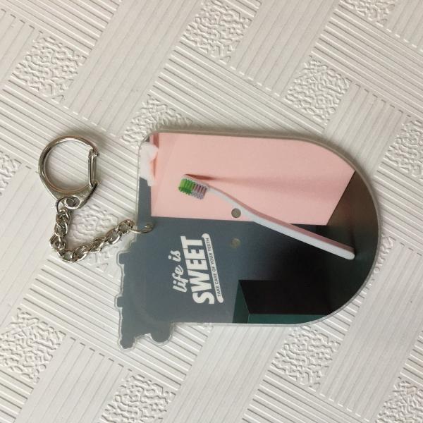 Backpack 3d Pvc Keychain Double Sided Printed Custom Colored